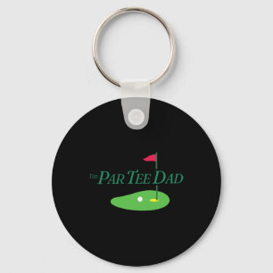 Funny The Par Tee Dad Partee Golf Family Matching  Key Ring