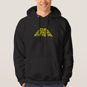 Funny The Sarcasm Is Strong With This One Space Te Hoodie