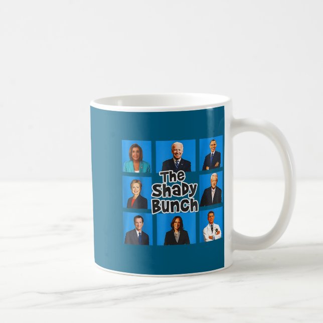 Funny The Shady Bunch 2024  Coffee Mug (Right)