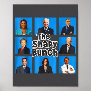 Funny The Shady Bunch 2024 Poster