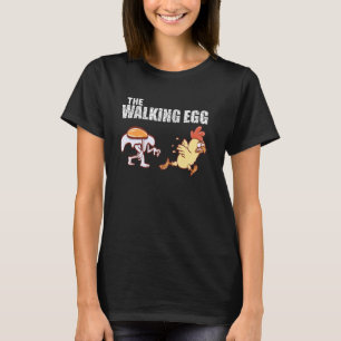 Funny The Walking Egg Zombie Apocalypse Halloween T-Shirt