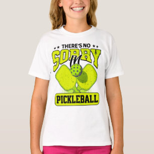 Funny There's No Sorry In Pickleball Vintage T-Shirt