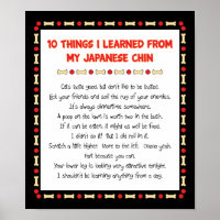 Funny Things I Learned From My Japanese Chin