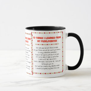 Funny Things I Learned From My Pudelpointer Mug