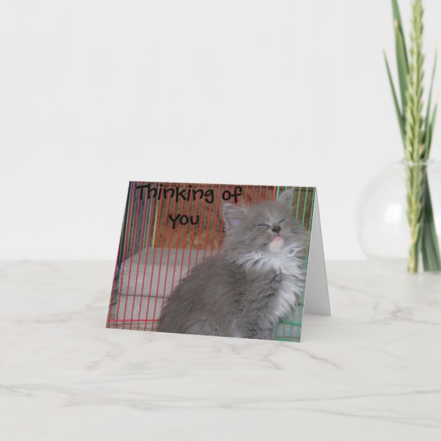 Funny Thinking of You Card (Front)