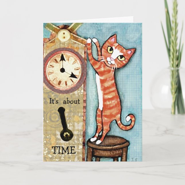 Funny Thinking of You Greeting Card - Custom (Front)