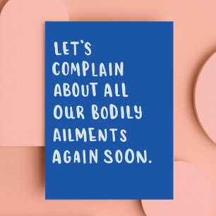 Funny Thinking of You  Thank You Card