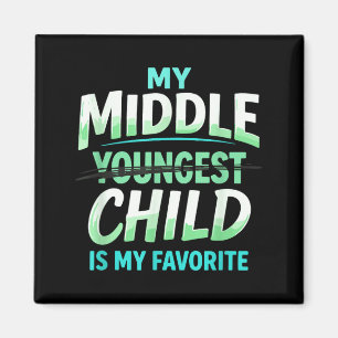 Funny third child pregnancy announcement humour magnet