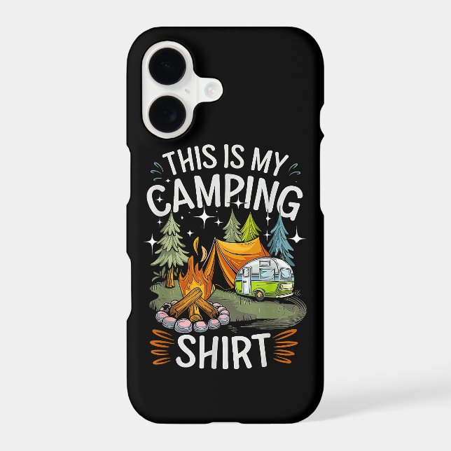 Funny This Is My Camping For Camper (Back)