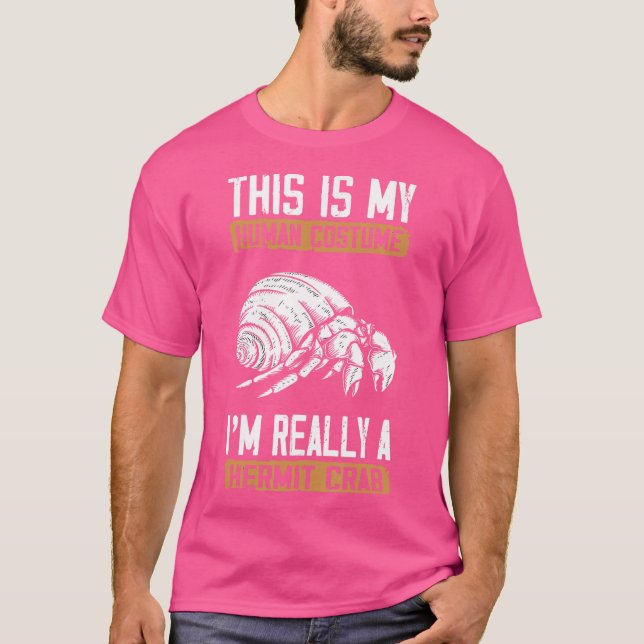 Funny This Is My Human Costume I'M Really A - Herm T-Shirt (Front)