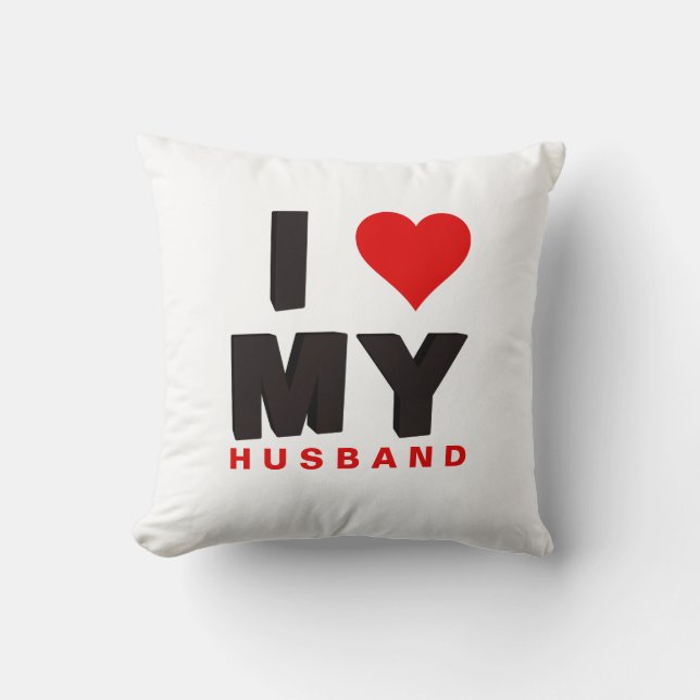Funny Throw Pillow (Front)