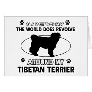 Funny tibetan terrier designs