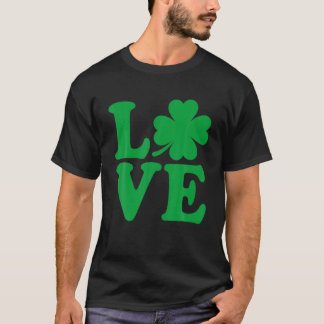 Funny Tie Dye Shamrock St. Patrick's Day Men Women T-Shirt