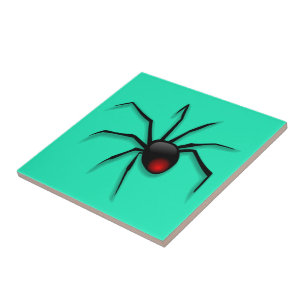 Funny Tile Spider Tile Black Widow - Choose Colour