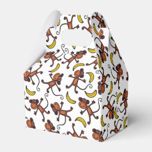 funny tiled monkey lovers  favour box