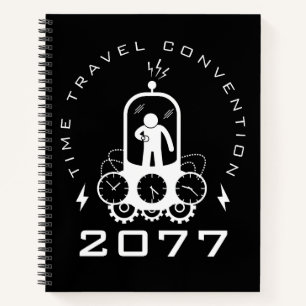 Funny Time Travel Science Fiction Notebook