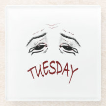Funny Tired Tuesday Mood Office Mouse Pad
