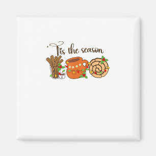 Funny Tis The Season Mexican Christmas Latino Cute Magnet