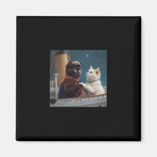 Funny Titanic Movie Cat Meme Rms Cruise Ship Men W Magnet