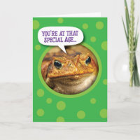 Funny Toadally Awesome Birthday Greeting