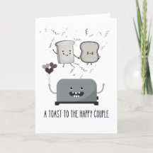 Funny Toaster: A Toast to the Happy Couple