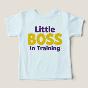 Funny Toddler Boss Cute Infant Phrase