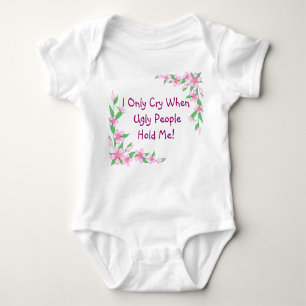 Funny Toddler Onsie / T Shirt Flowers