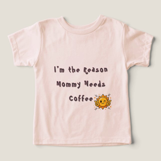 Funny Toddler Shirt (Design Front)
