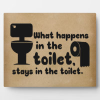 funny toilet bathroom decor
