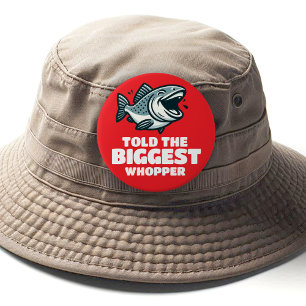 Funny Told the Biggest Whopper of the Year 6 Cm Round Badge