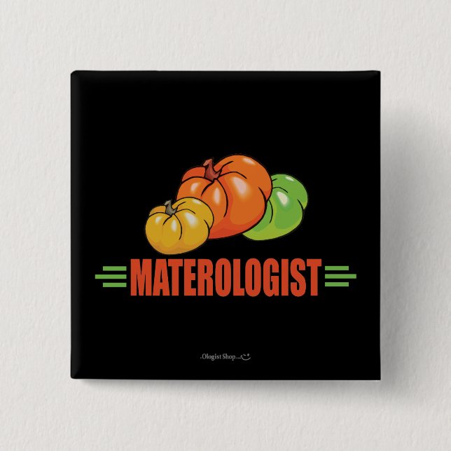 Funny Tomatoes 15 Cm Square Badge (Front)