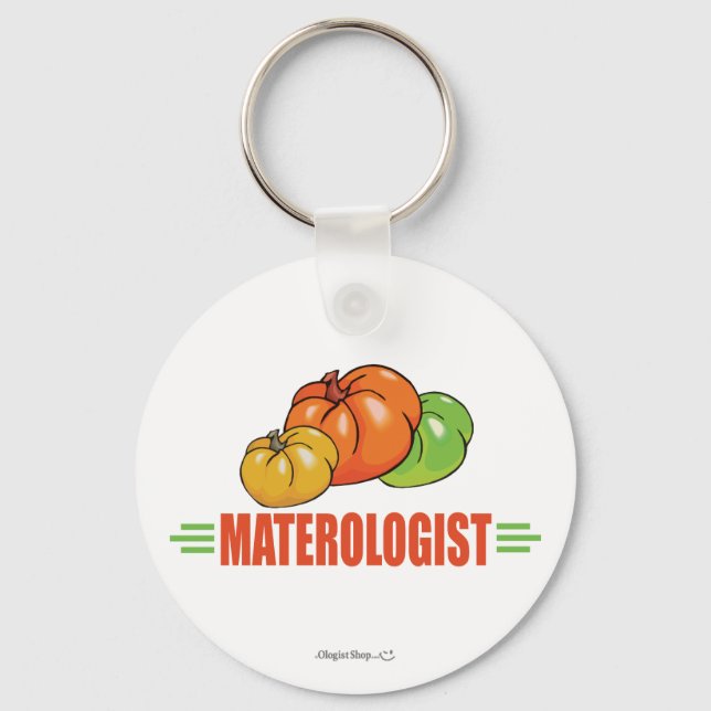 Funny Tomatoes Key Ring (Front)