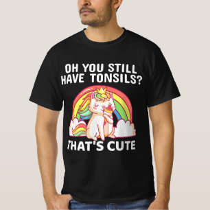 Funny Tonsil Removal Surgery Recovery Gift Tonsill T-Shirt