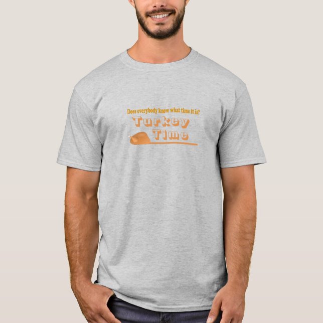 Funny Tool Time Turkey Time 90s Home Improvement T-Shirt (Front)