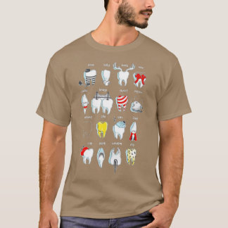 Funny Tooth Designs Dentist th Dental T-Shirt