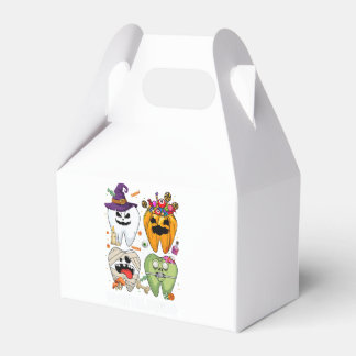 Funny Tooth Teeth Dental Squad Spooky Halloween Vi Favour Box