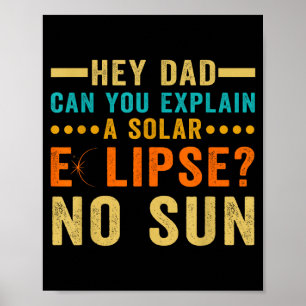 Funny Total Solar Eclipse 04 08 Poster