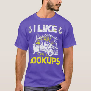 Funny Tow Truck Driver Roadside Assistance Wrecker T-Shirt