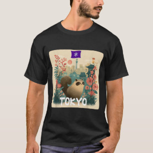 Funny Toxyko Animal Racoon Costume for Boys and T-Shirt