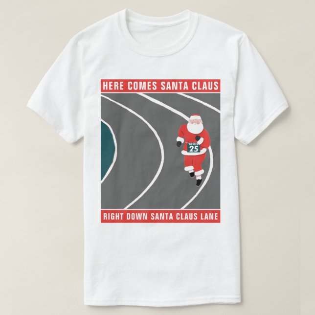Funny Track and Field T-Shirt (Design Front)