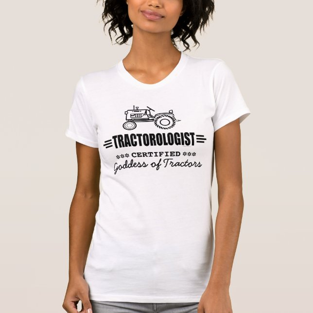 Funny Tractor Lover T-Shirt (Front)