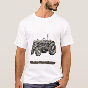 Funny Tractor "Ploughing Through My Feelings" T-Shirt