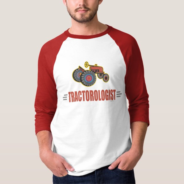 Funny Tractor T-Shirt (Front)