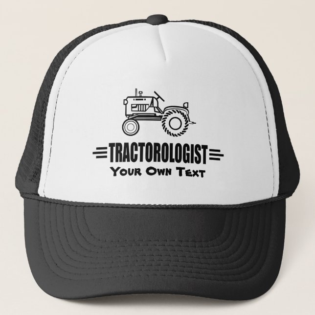 Funny Tractors Trucker Hat (Front)