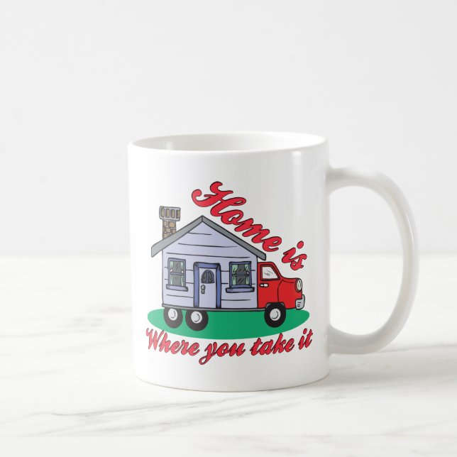 Funny Trailer Park Shirts and Gifts Coffee Mug (Right)