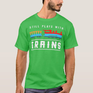 Funny Train Conductor Train Watching Gift 5 T-Shirt