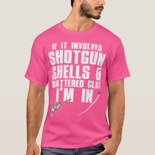 Funny Trap Shooting Clay Shooting Lover T-Shirt