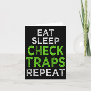 Funny Trapping Furbearer Hunting Card