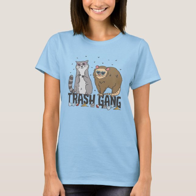 Funny Trash Gang T-Shirt (Front)