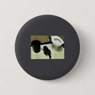 Funny Trashed Panda Drunk Racoon 6 Cm Round Badge